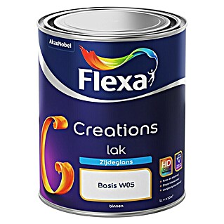 Flexa Creations Lak (Mengkleur basis, 1 l, Zijdeglans)