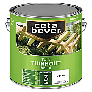 Cetabever Houtbeits (Mengkleur basis, 2,5 l, Zijdeglans)