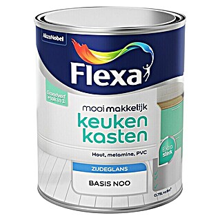 Flexa Mooi Makkelijk Lak Keukenkasten (Mengkleur basis, 750 ml, Zijdeglans)
