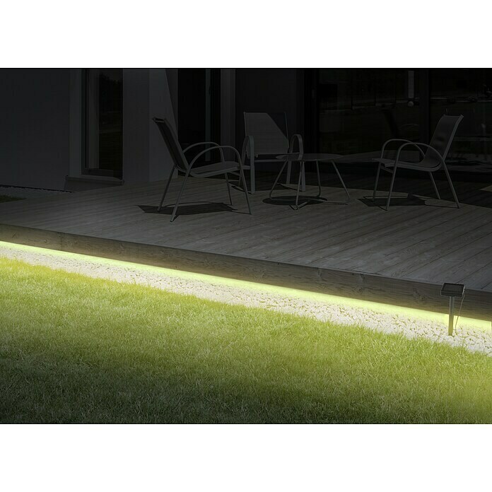 Globo Tira de luces LED (6 m, Blanco cálido, IP44, Clase de eficiencia energética: A++ a A)