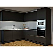 Top Altamira Puerta para mueble de cocina alto derecha (An x Al: 49,7 x 89,8 cm, Negro mate) | BAUHAUS