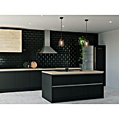 Top Altamira Puerta para mueble de cocina alto derecha (An x Al: 49,7 x 89,8 cm, Negro mate) | BAUHAUS