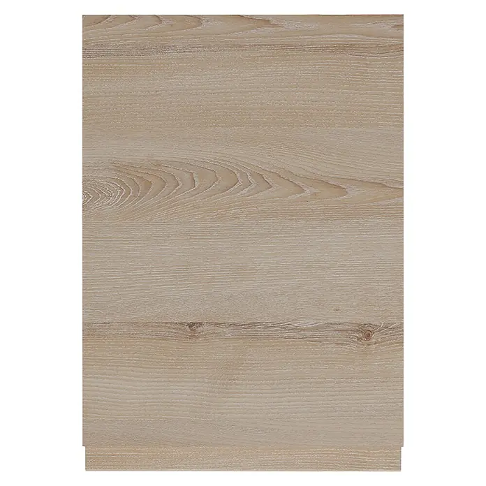 Top Támesis Puerta para mueble de cocina alto abatible - 89,7 x 44,8 cm, Roble decapado - Primer plano de una superficie de madera que muestra el grano en tonos claros, ideal para muebles o pisos.