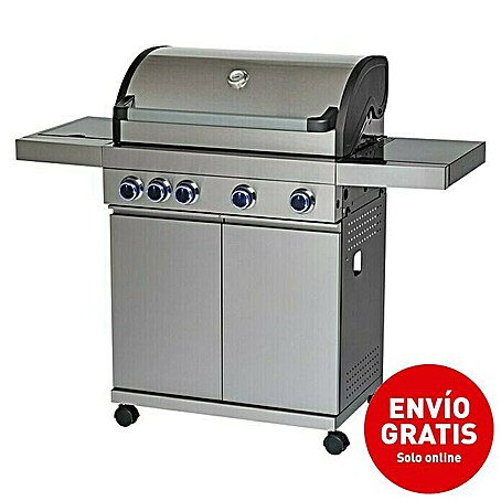 Grillstar Barbacoa de gas Atlanta II 450 (Superficie de la parrilla (An x Pr): 73 x 41,5 cm, 17 kW, Número de quemadores: 4)