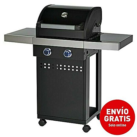 Grillstar Barbacoa de gas Atlanta II 200 (Superficie de la parrilla (An x Pr): 50 x 41,5 cm, Número de quemadores: 2)