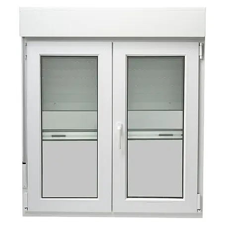 Solid Elements  Ventana de PVC practicable-oscilobatiente