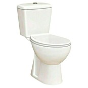 Pack de WC + bidé Bahía (Con borde de descarga, Salida WC: Vertical, Blanco) | BAUHAUS