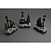 LED-Szenerie Tannenbaum Szenen (L x B x H: 9,5 x 5,5 x 12,5 cm, Bunt, Batteriebetrieben) | BAUHAUS