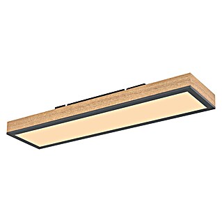 Globo Doro Panel LED (18 W, 60 x 15 cm, Marrón, Blanco cálido)