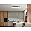 Globo Doro LED-Panel Holzoptik (18 W, 60 x 15 cm, Holzoptik/Graphit, Warmweiß) | BAUHAUS