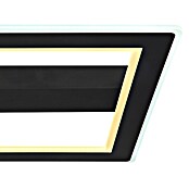 Globo LED stropna svjetiljka Mattia  (30 W, D x Š x V: 45 x 45 x 5 cm, Crna, Topla bijela) | BAUHAUS