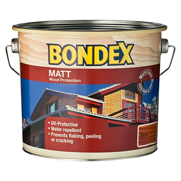 Bondex Lazura za drvo Matt  (Ariš, 5 l, Mat) | BAUHAUS