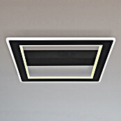 Globo LED stropna svjetiljka Mattia  (30 W, D x Š x V: 45 x 45 x 5 cm, Crna, Topla bijela) | BAUHAUS