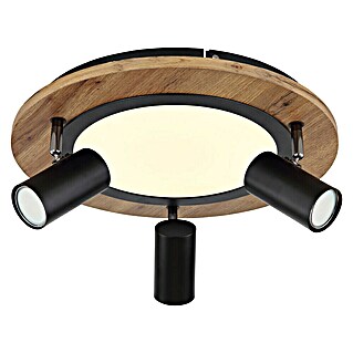 Globo Plafón Kassu (15 W, Negro, Otros)