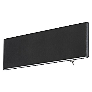 Globo Aplique de pared LED Siegfried (An x Al: 22,5 x 8 cm, 8 W, Negro, Blanco cálido)
