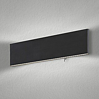 Globo LED-Wandleuchte SIEGFRIED (12 W, Schwarz, Warmweiß)