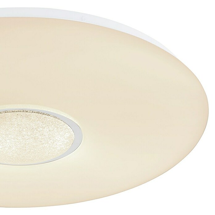 Globo LED-Deckenleuchte rund SULLY (Weiß, Warmweiß, 490 mm) | BAUHAUS