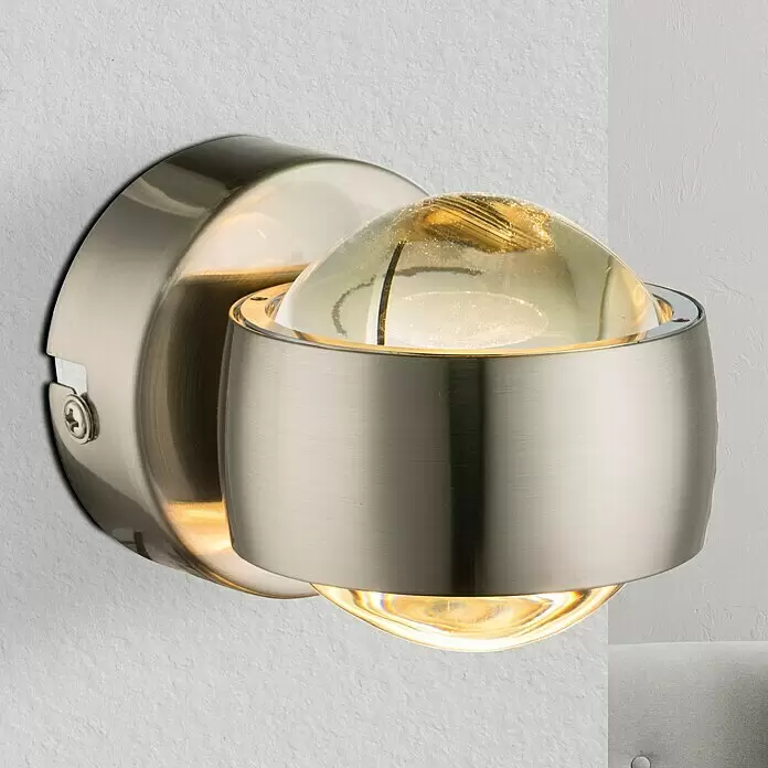 Globo Wandleuchte RANDI - 6 W, Nickel-matt, Sonstige - Bildausschnitt