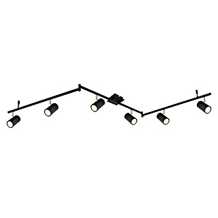 Globo Robby Regleta (35 W, L x An x Al: 180 x 10 x 18,5 cm, Negro, Otros)