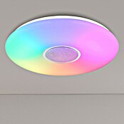 Globo LED-Deckenleuchte rund SULLY (Weiß, Warmweiß, 490 mm) | BAUHAUS