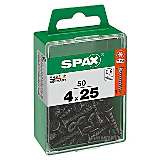 Spax T-Star plus Universalschraube (Ø x L: 4 x 25 mm, Vollgewinde, 50 Stk.)