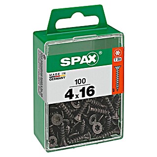 Spax T-Star plus Universalschraube (Ø x L: 4 x 16 mm, Vollgewinde, 100 Stk.)