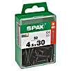 Spax T-Star plus Universalschraube (Ø x L: 4,5 x 30 mm, Vollgewinde, 50 Stk.) | BAUHAUS