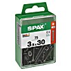 Spax T-Star plus Universalschraube (Ø x L: 3,5 x 30 mm, Vollgewinde, 75 Stk.) | BAUHAUS