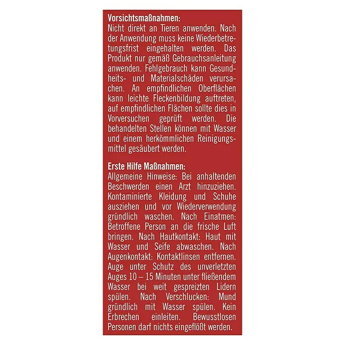 Substral Celaflor Wühlmaus- & Maulwurfschreck EX - Geeignet für: Maulwürfe & Wühlmause - Warnhinweise und Erste-Hilfe-Maßnahmen für ein Produkt.