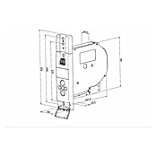 WIR elektronik Funk-Rollladen-Gurtwickler Comfort eW845-F Maxi (Unterputzmontage, Gurtbreite: 17 mm - 23 mm) | BAUHAUS