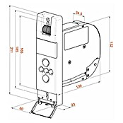 WIR elektronik Funk-Rollladen-Gurtwickler eW830-F-M (Unterputzmontage, Gurtbreite: 12 mm - 15 mm) | BAUHAUS