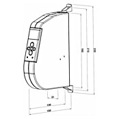 WIR elektronik Rollladen-Gurtwickler Comfort eW920 (Aufputzmontage, Gurtbreite: 17 mm - 23 mm) | BAUHAUS