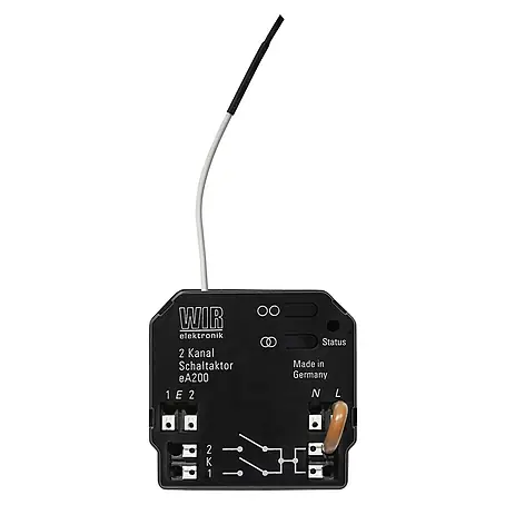 WIR elektronik  Aktor 2-Kanal eAKTOR eA200