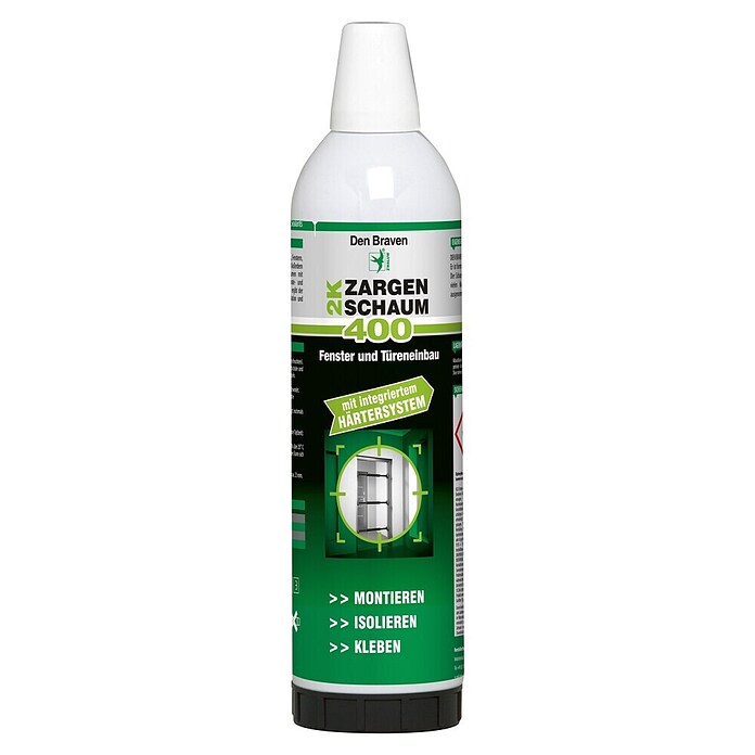 Den Braven 2K-Zargenschaum (400 ml, Polyurethane (PU))