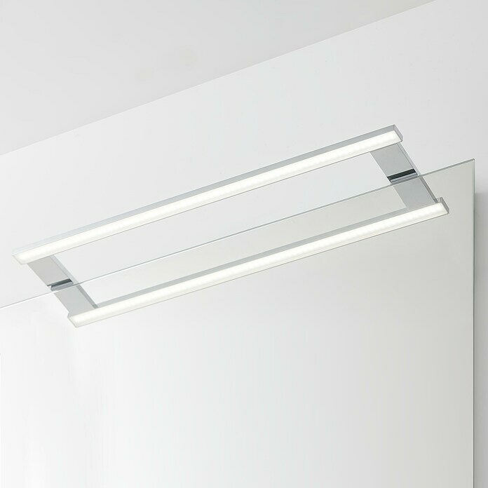 Tiger Led-spiegelverlichting Helena (l x b x h: 104 x 600 x 39 mm, Chroom, 4.000 K) | BAUHAUS