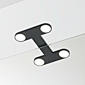 Tiger Led-spiegelverlichting Yaro (l x b x h: 130 x 175 x 35 mm, Zwart, 4.000 K) | BAUHAUS