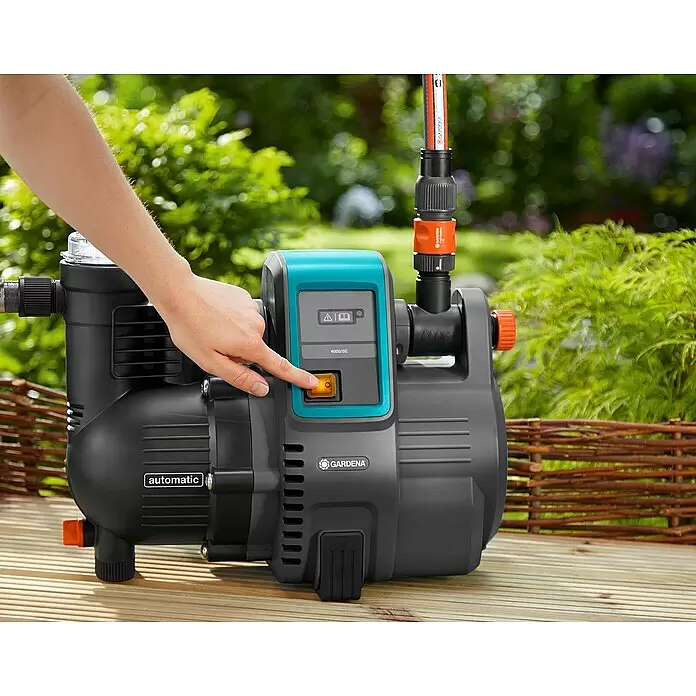 Gardena Bewässerungspumpe Haus- & Gartenautomat 4000/5 - 1.100 W, Max. Fördermenge: 4.000 l/h - Anwendungsbeispiel