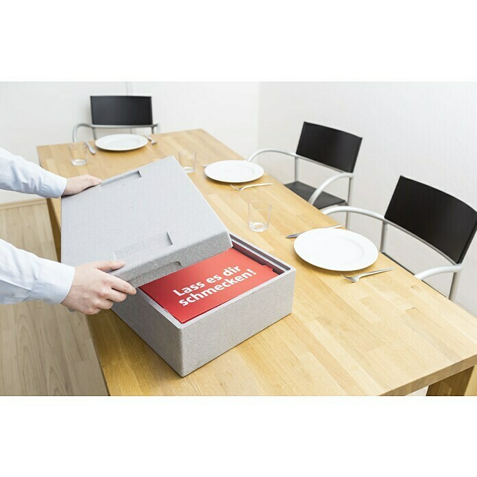 Termo kutija (54,5 x 35 x 30 cm, Prikladno za: Prehrambeni proizvodi, Ekspandirani polistirol (EPS))