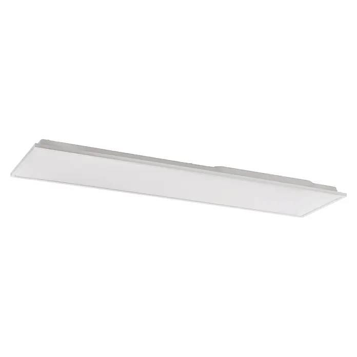 Eglo connect.z LED-Panel HERRORA-Z - 31,5 W, L x B x H: 120 x 30 x 4 cm, Weiß - Rechteckige LED-Deckenleuchte mit weißem Rahmen für moderne und energieeffiziente Beleuchtung. Vielseitig einsetzbar und leicht zu installieren.