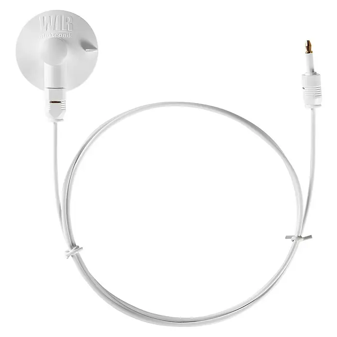 WIR elektronik Sonnensensor eSO371 - Weiß, Kabellänge: 5 m - Optisches Kabel mit einem TOSLINK-Stecker an jedem Ende, verwendet für digitale Audioübertragung mit hoher Klangqualität.
