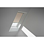 Velux Dachfensterrollo Elektro DML PK08 4556S (Farbe: Sandbeige - 4556S, Farbe Schiene: Aluminium, Elektrisch) | BAUHAUS