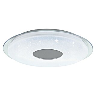 Eglo LED-Deckenleuchte rund LANCIANO-Z (44,8 W, Ø x H: 560 mm x 8 cm, Weiß)
