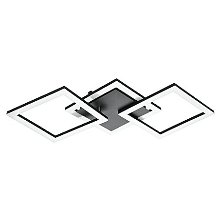 Eglo LED-Deckenleuchte PARANDAY-Z (32,4 W, L x B x H: 65 x 31 x 6 cm, Schwarz)