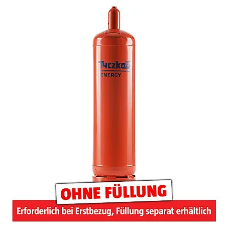 Tyczka Energy  Propangas-Flasche Pfandflasche ohne Füllung*