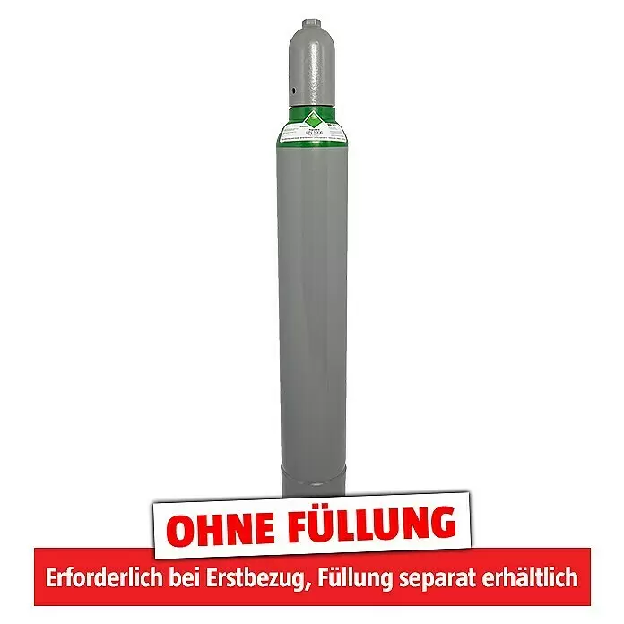 Tyczka Energy Argon-Flasche ohne Füllung*Fassungsvermögen: 10 l