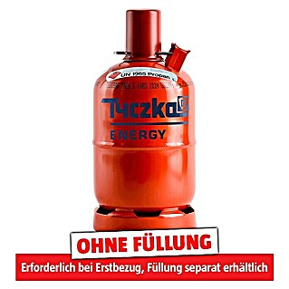 Tyczka Energy Propangas-Flasche Pfandflasche ohne Füllung* (Fassungsvermögen: 5 kg)