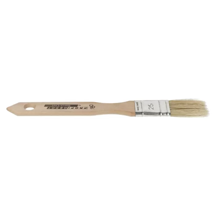 Modlerpinsel - Breite Borsten: 25 mm, Chinaborsten, Holz