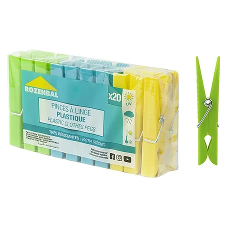 Rozenbal  Set de pinzas Maxi