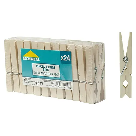 Rozenbal  Set de pinzas para tender ropa