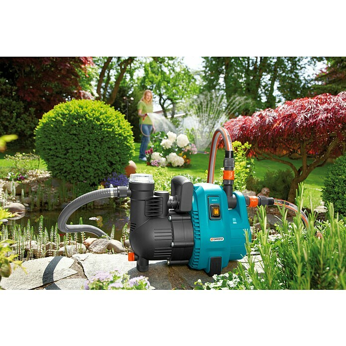 Gardena Vrtna črpalka  (1.100 W, Maksimalna količina pretoka: 4.000 l/h) | 7308 - Gartenpumpen Marke | IAFA - Pumpen zur Be- und Entwässerung | IAF - Wassertechnik | IA - Gartenhartware | I - Stadtgarten | BAUHAUS